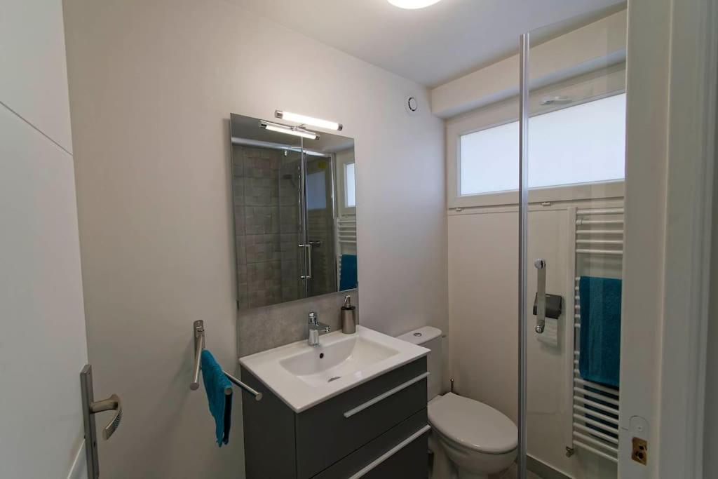 Mon Petit Coin Tranquille Apartment Coubron Bagian luar foto